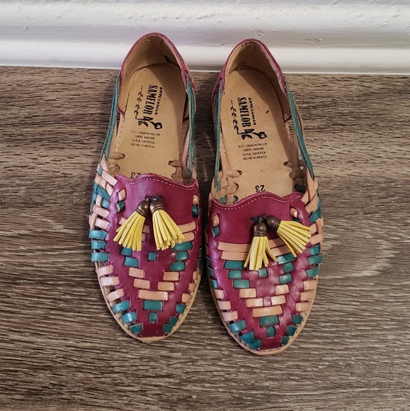 Shoes - Leather huarache sandals